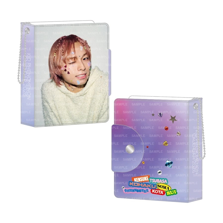KID PHENOMENON 2026 カレンダー ミニフォトカードホルダー&フォトカードセット 詳細画像 川口蒼真 1