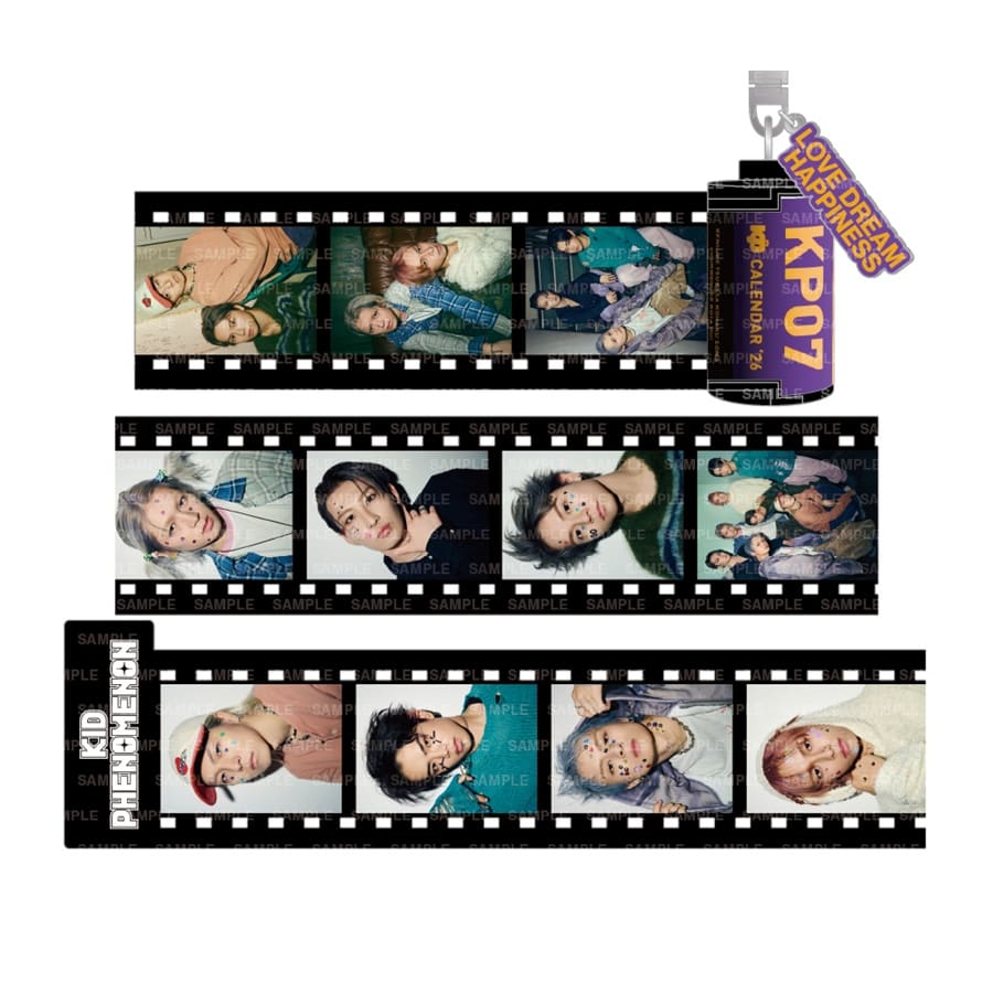 KID PHENOMENON 2026 カレンダー フィルムキーホルダー 詳細画像 カラー共通 1