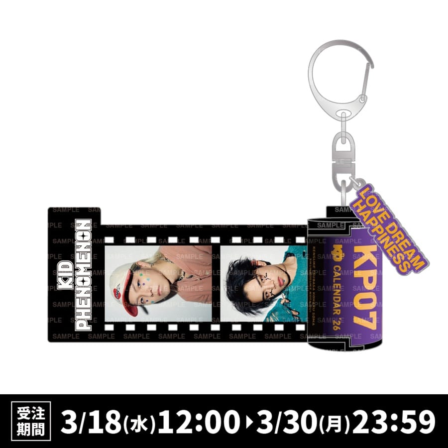 KID PHENOMENON 2026 カレンダー フィルムキーホルダー 詳細画像 KID PHENOMENON 1