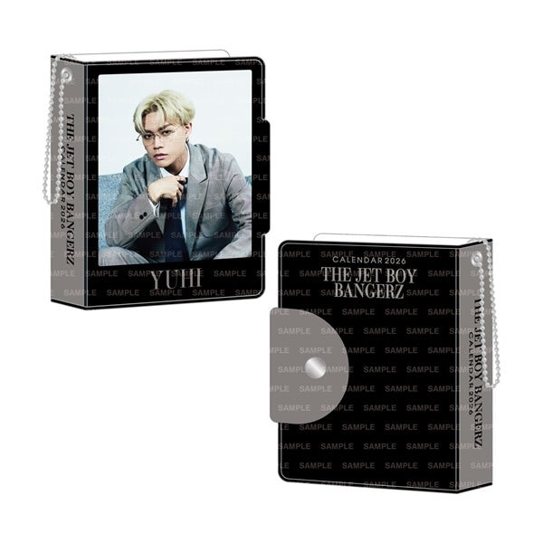 THE JET BOY BANGERZ 2026 カレンダー ミニフォトカードホルダー&フォトカードセット 詳細画像