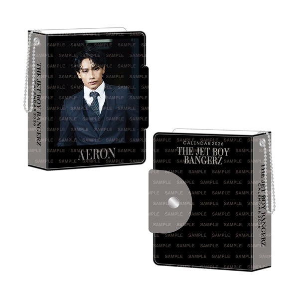 THE JET BOY BANGERZ 2026 カレンダー ミニフォトカードホルダー&フォトカードセット 詳細画像