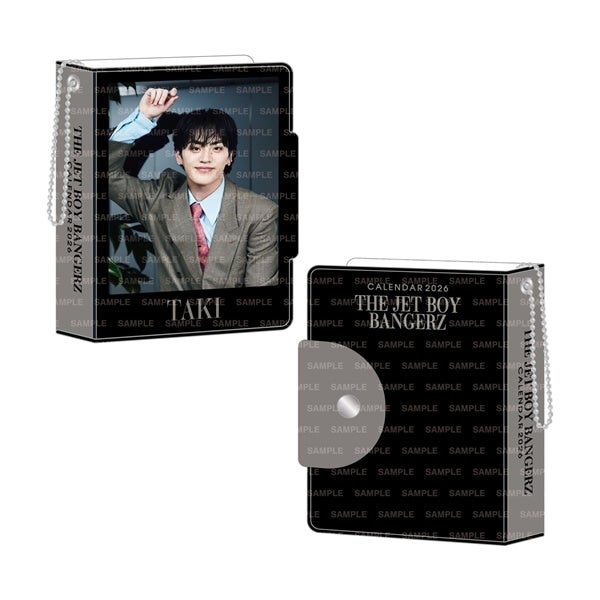 THE JET BOY BANGERZ 2026 カレンダー ミニフォトカードホルダー&フォトカードセット 詳細画像