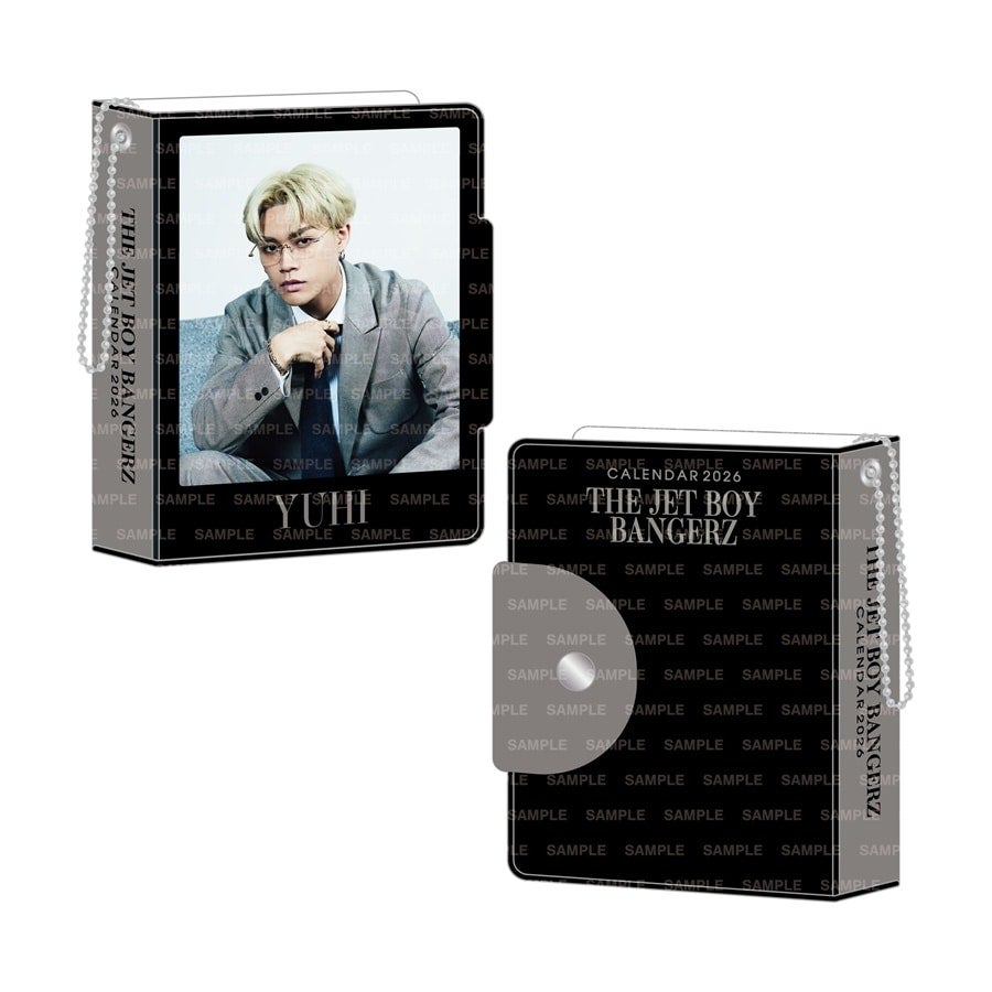 THE JET BOY BANGERZ 2026 カレンダー ミニフォトカードホルダー&フォトカードセット 詳細画像 YUHI 1