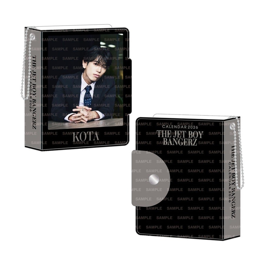THE JET BOY BANGERZ 2026 カレンダー ミニフォトカードホルダー&フォトカードセット 詳細画像 KOTA 1