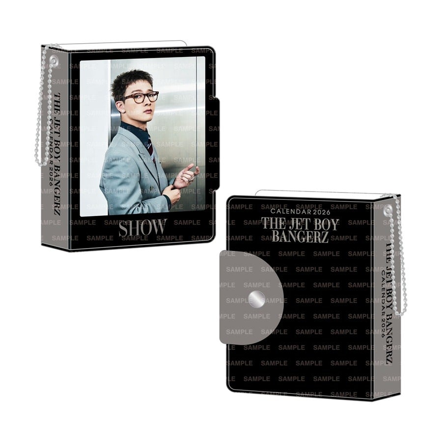 THE JET BOY BANGERZ 2026 カレンダー ミニフォトカードホルダー&フォトカードセット 詳細画像 SHOW 1