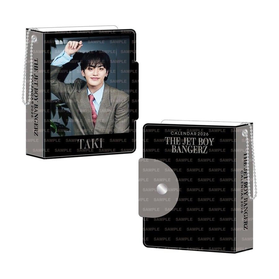 THE JET BOY BANGERZ 2026 カレンダー ミニフォトカードホルダー&フォトカードセット 詳細画像 TAKI 1