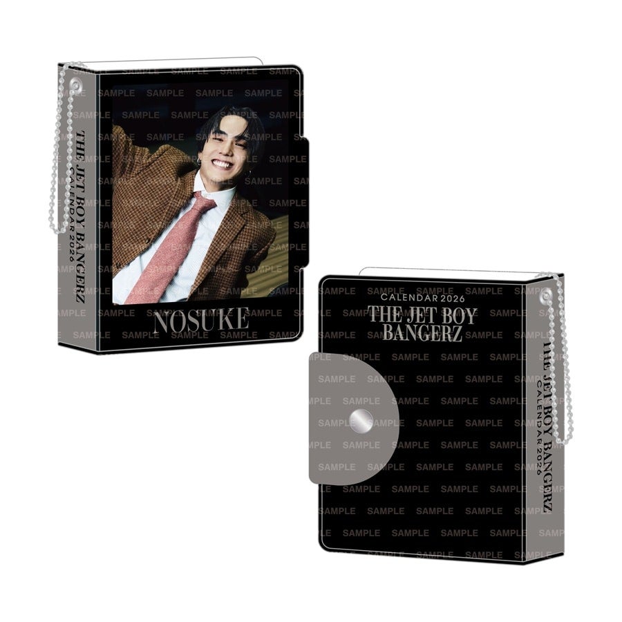 THE JET BOY BANGERZ 2026 カレンダー ミニフォトカードホルダー&フォトカードセット 詳細画像 NOSUKE 1