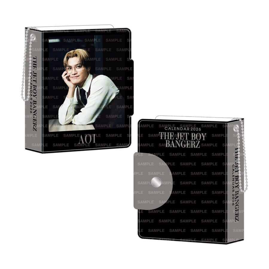 THE JET BOY BANGERZ 2026 カレンダー ミニフォトカードホルダー&フォトカードセット 詳細画像 AOI 1