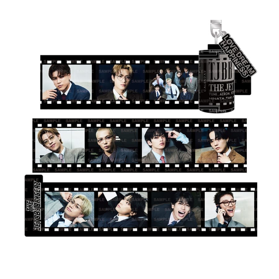 THE JET BOY BANGERZ 2026 カレンダー フィルムキーホルダー 詳細画像 カラー共通 1