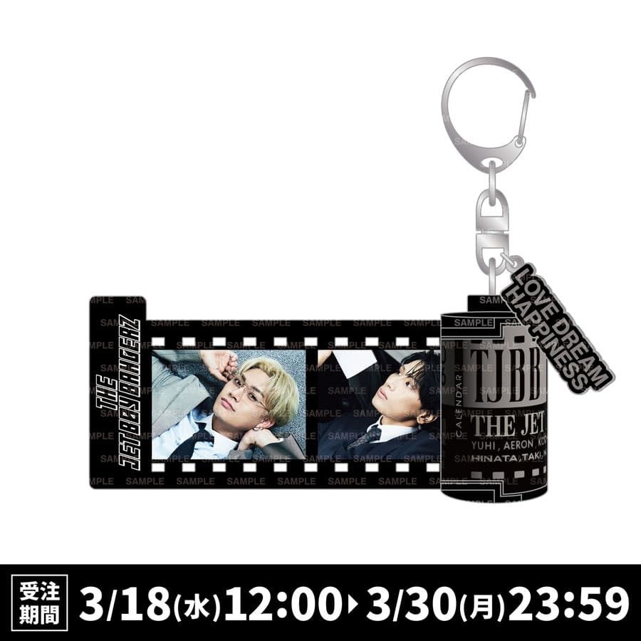 THE JET BOY BANGERZ 2026 カレンダー フィルムキーホルダー 詳細画像 THE JET BOY BANGERZ 1