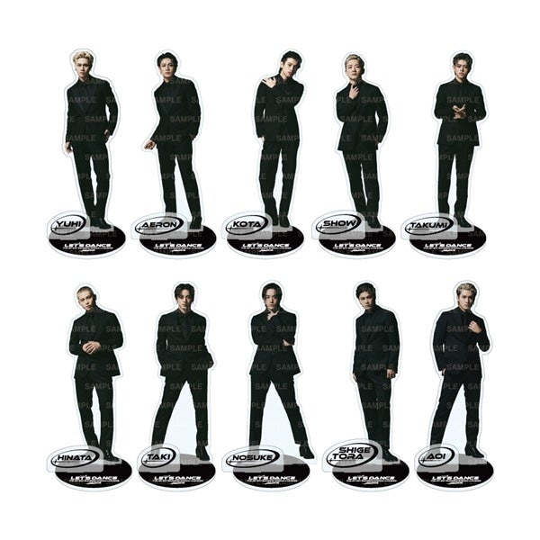 Let's Dance～DARK13～ アクリルスタンド/全10種