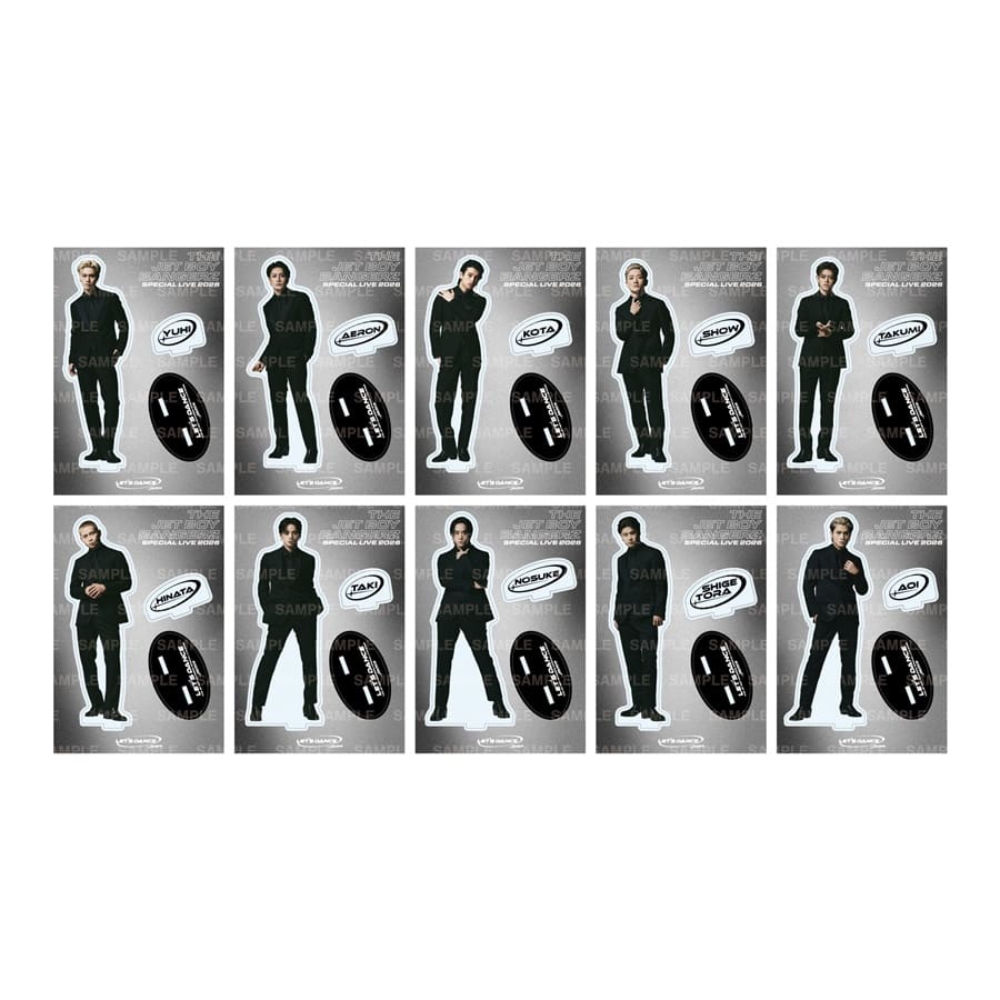 Let's Dance～DARK13～ アクリルスタンド 10種セット 詳細画像 カラー共通 1