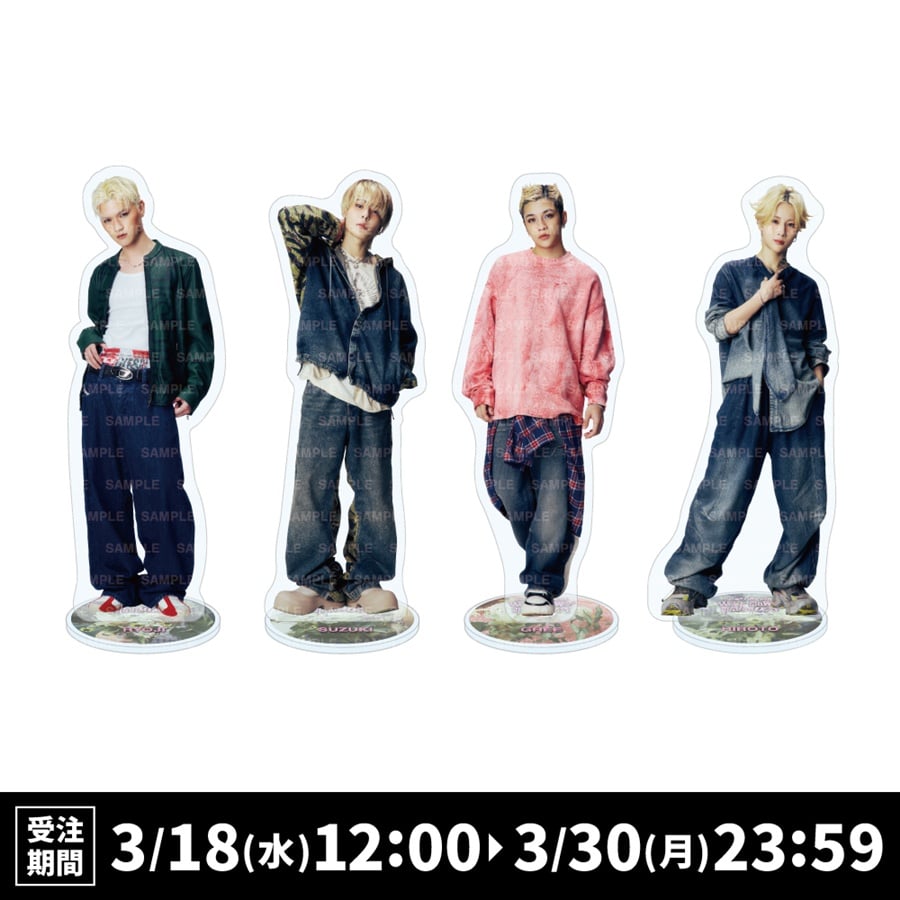 WOLF HOWL HARMONY 2026 カレンダー BIGアクリルスタンド 詳細画像 カラー共通 1