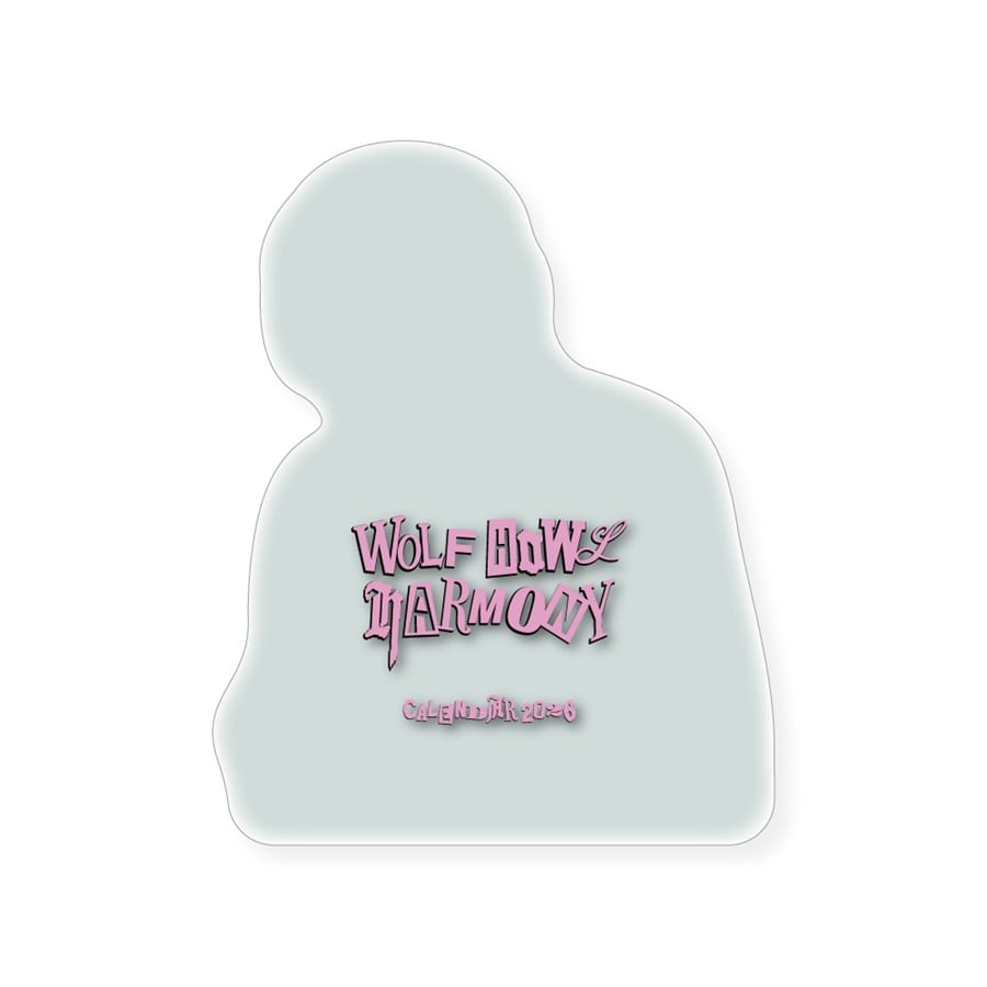 WOLF HOWL HARMONY 2026 カレンダー ダイカットクッション 詳細画像 カラー共通 1