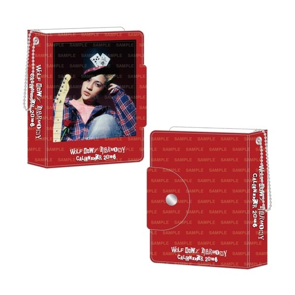 WOLF HOWL HARMONY 2026 カレンダー ミニフォトカードホルダー&フォトカードセット 詳細画像