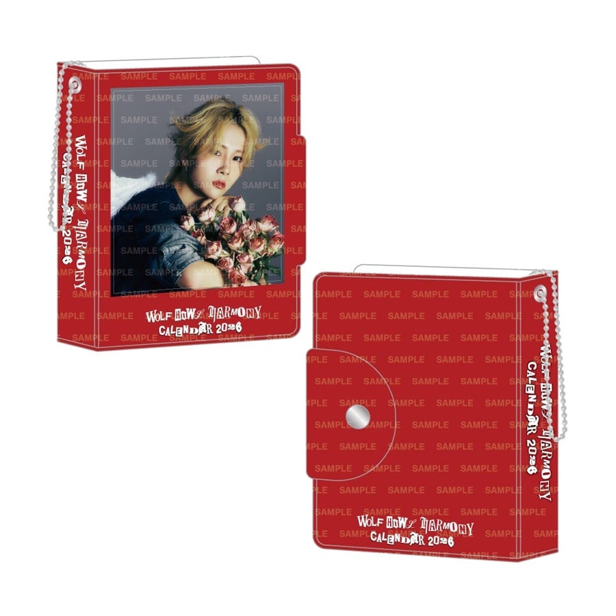 WOLF HOWL HARMONY 2026 カレンダー ミニフォトカードホルダー&フォトカードセット 詳細画像 HIROTO 1