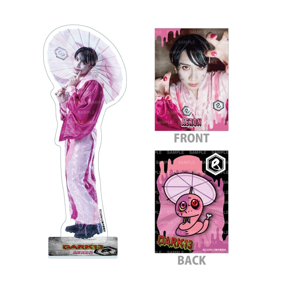DARK13 BIGアクリルスタンド&フォトカードセット/AERON 詳細画像 AERON 1