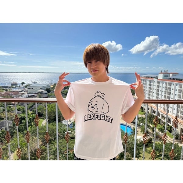 白濱亜嵐&times;EXFIGHT Tシャツ 詳細画像