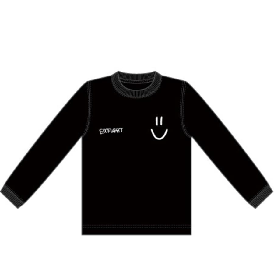 日髙竜太&砂田将宏 EXFIGHT コラボロングTシャツ(テンハネver.) 詳細画像 BLACK 1