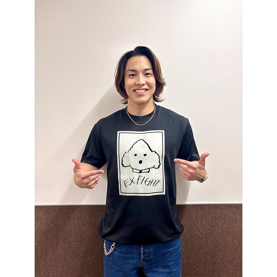 RIKU&times;EXFIGHT Tシャツ(愛犬ルークver.) 詳細画像 カラー共通 3