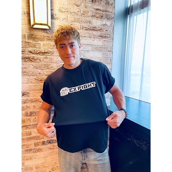 中務裕太&times;EXFIGHT Tシャツ（たかし けんこうだいいちver.） 詳細画像